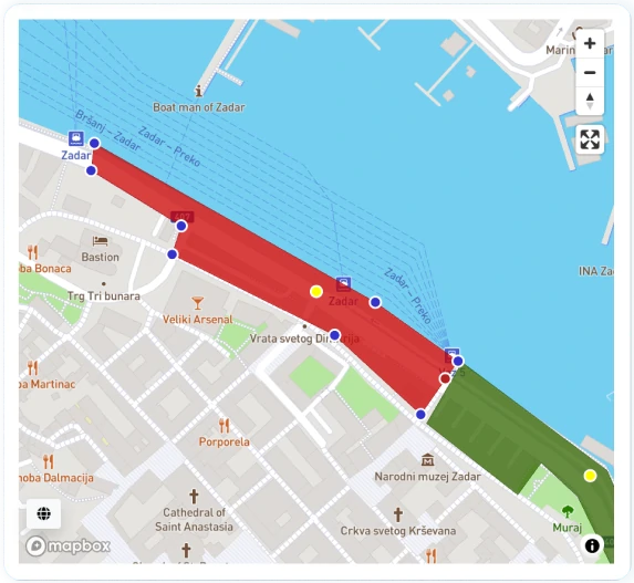 Microzone map